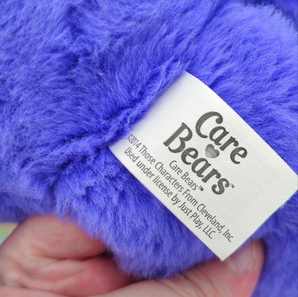 Care Bears 2014 Purple Harmony Bear Plush - Picture 6 of 6
